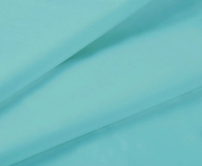 1000TC Super King Size Bed Soft Flat & Fitted Sheet Set Aqua