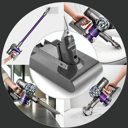 Extra Battery for Dyson V6 Handheld Vacuum - Replacement - 1.5Ah
