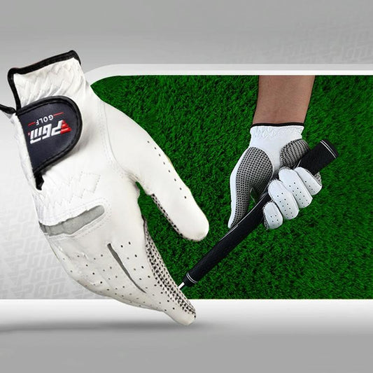 Sheepskin Anti-slip Golf Gloves - Right Hand Size 26#