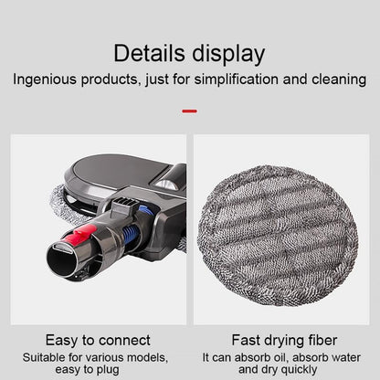 Electric Mop Cleaning Head with Water Tank for Dyson V7 / V8 / V10 / V11 Vacuum Cleaner