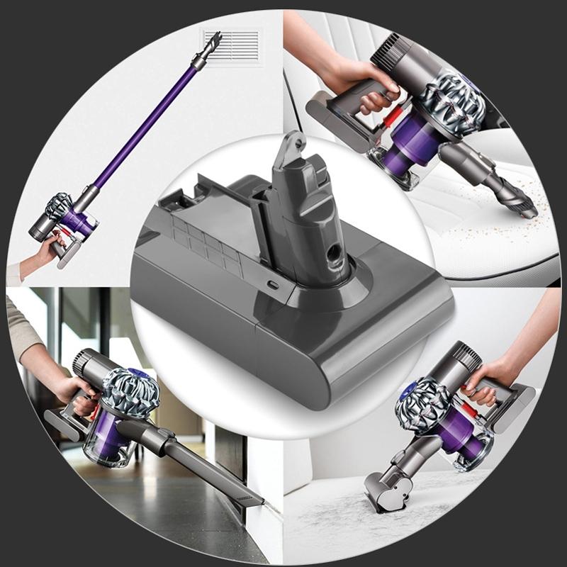 Replacement Battery for Dyson V8 Cordless Vacuum - 21.6v - 2500Mah
