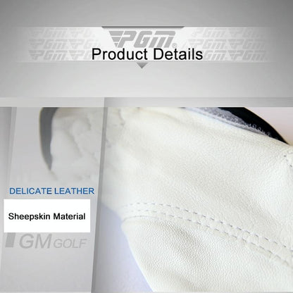 Sheepskin Anti-slip Golf Gloves for Men - Right Hand Size 27#