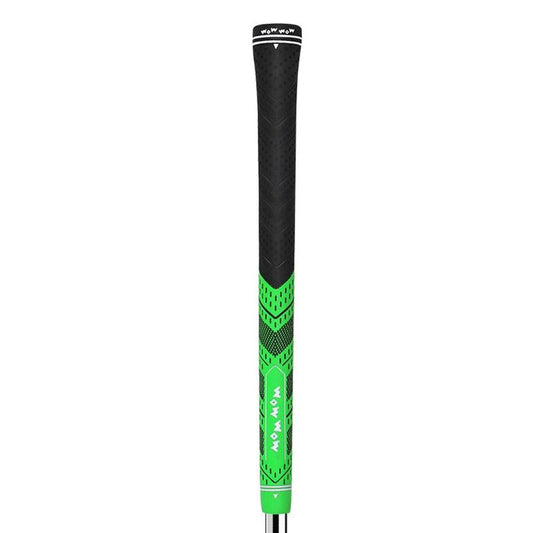 Anti-slip Golf Club Pole Cover - Protective Rubber Grip Gray - Green No Cotton Yarn