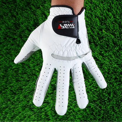 Sheepskin Anti-slip Golf Gloves for Men - Left Hand Size 24