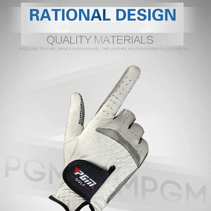Sheepskin Anti-slip Golf Gloves for Men - Left Hand Size 24