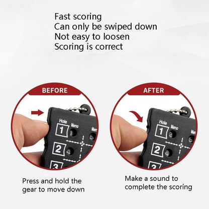 18-hole Golf Scoring Square Device