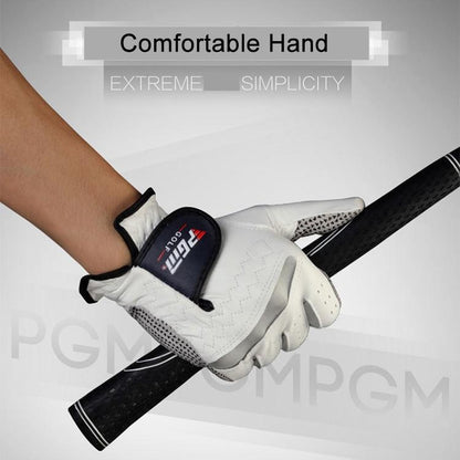 Sheepskin Anti-slip Golf Gloves - Left Hand Size 25#