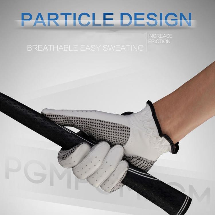 Sheepskin Anti-slip Golf Gloves - Left Hand Size 25#