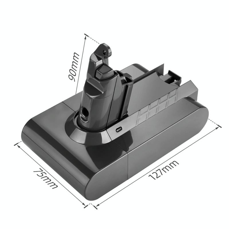 Extra Battery for Dyson V6 Handheld Vacuum - Replacement - 3.5Ah