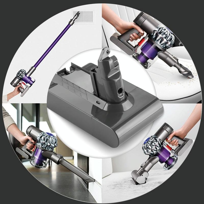 Extra Battery for Dyson V6 Handheld Vacuum - Replacement - 3.5Ah