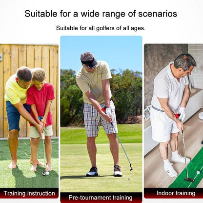 Improve Golf Posture with Putter Wrist Fixer Set - Red