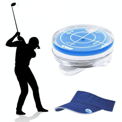 Magnetic Golf Cap Clip with Ball Marker - Mk011 - Red