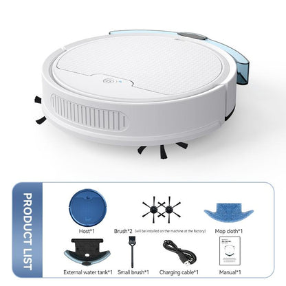 Intelligent Household Sweeping Robot with Path Charging - Max - White