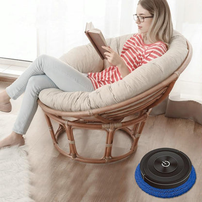 Smart Automatic Sweeping & Mopping Machine - Dry / Wet - Elegant White