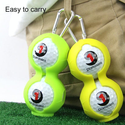 2-pack Golf Silicone Double-ball Protection Sleeves - Black
