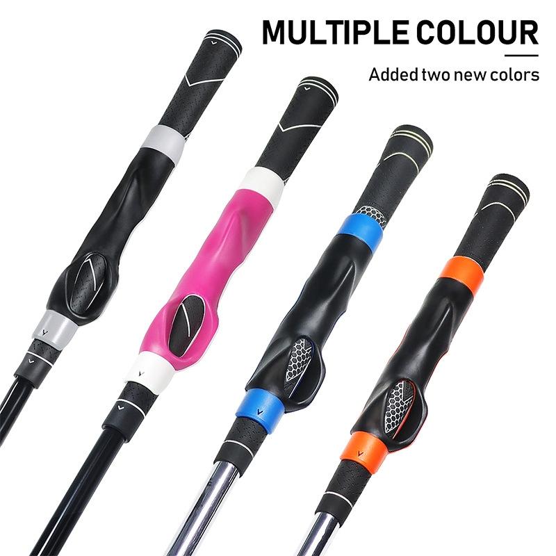 Universal Golf Grip Corrector for Beginners - Training Exerciser - Black