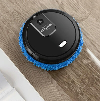 Smart Mopping Robot with Humidifier & Aroma Diffuser - Red