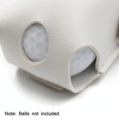 Compact Leather Golf Bag for Protection on the Go - Pink
