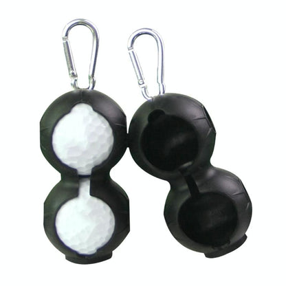 2-pack Golf Silicone Double-ball Protection Sleeves - Dark Blue