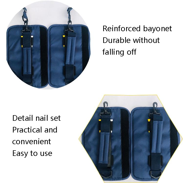 Portable Golf Bag for Cues - Handbag - Black