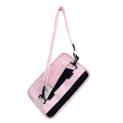 Portable Golf Bag for Cues - Handbag - Black