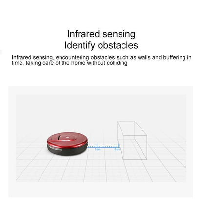 Smart Household Sweeping Robot - Efficient Cleaning - Grey