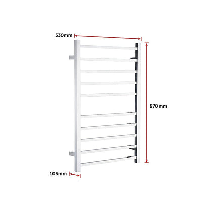 Electric Heated Bathroom Towel Rack / Rails -100w