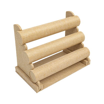 3-Tier Triple Bar Jewellery Display Rack