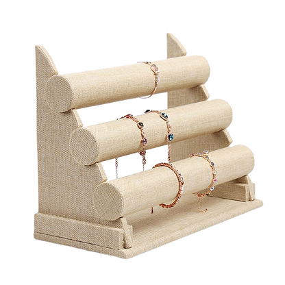 3-Tier Triple Bar Jewellery Display Rack
