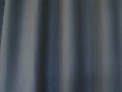 Blockout Curtain 130x160cm PINCH PLEAT+ Hooks High Level Fabric Grey Blue