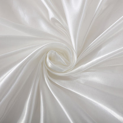 Blue 2 PCS Faux Silk Pillow Covers - Cooling Ice Silk Satin Cushion Covers - 45x45cm