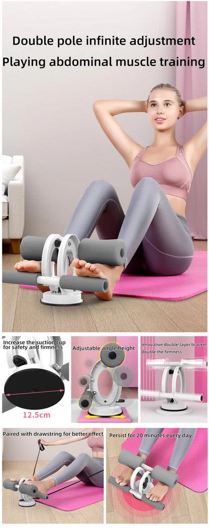 Grey Adjustable Multi-Function Home Fitness Equipment for  Sit-Ups