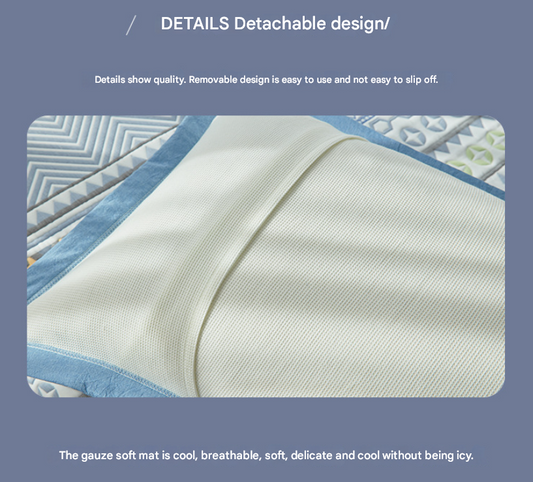 Horse Race Stallion Premium 6-Layer Cotton Gauze Pillowcase Pair - Ultra Soft & Breathable (56x80cm)