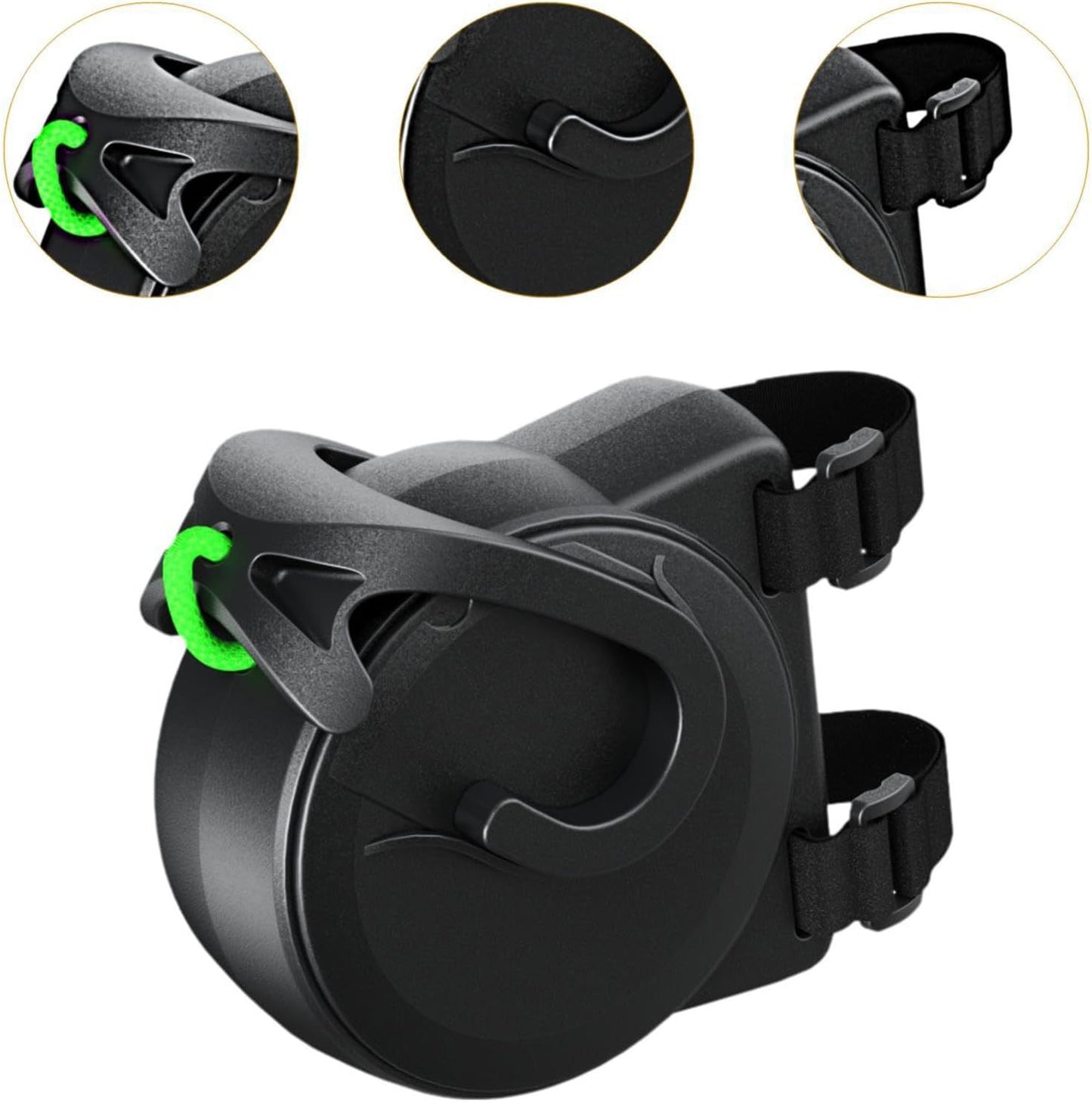 Bike Tow Strap with Automatic Shrinkage - Parent-Child Cycling Assist Rope (450lbs Capacity)